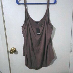 NWT Torrid Size 1 Taupe Ava Cami